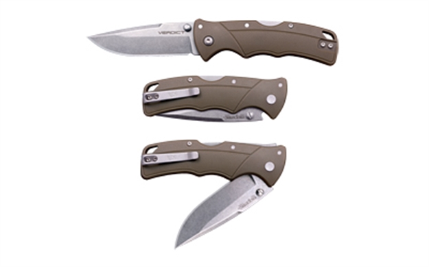 Picture of Cold Steel Verdict 4116Ss 3In Spear Point Blade Fde Gfn CS-FL-C3SPSSFDE