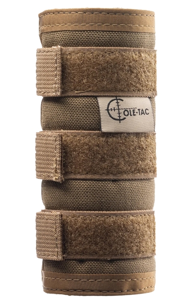 Picture of  Cole-Tac Htp202 Htp Suppressor Cover Fits 7.50" Long Coyote Brown