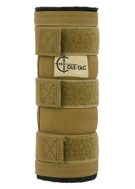 Picture of  Cole-Tac Mp102 Metal Python Suppressor Cover Fits 6" Long Coyote Brown