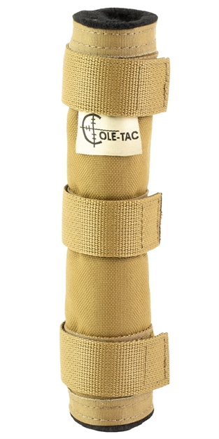 Picture of  Cole-Tac Mp202 Metal Python Suppressor Cover Fits 7.50" Long Coyote Brown
