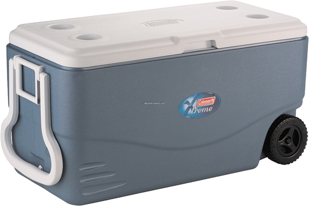 Picture of Coleman Xtreme Wheeled Cooler 100Qt Blue