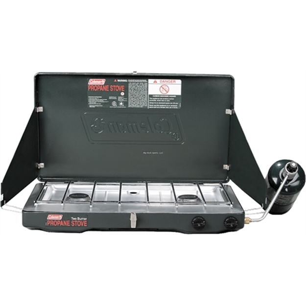 Picture of Coleman Classic 2 Burner Propane Portable Stove 20K Btu