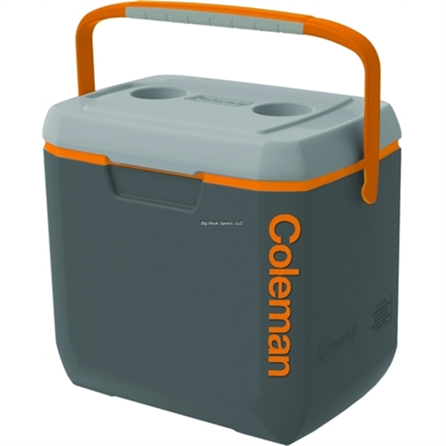 Picture of Coleman 28Qt Xtreme Cooler DK Gray/Org/Lt Gray Overmold Handles