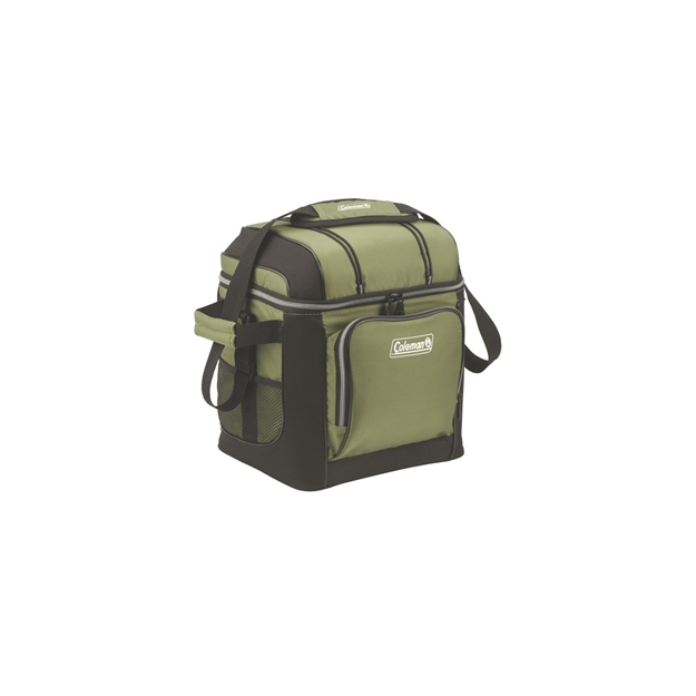 Picture of Coleman 30-Can Soft Cooler With Hard Liner-Green