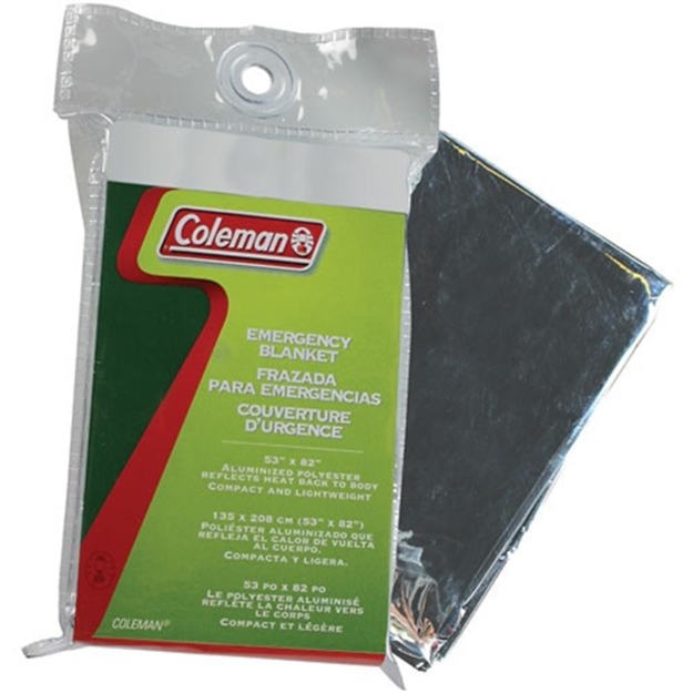 Picture of Coleman 53 X 82 Inch Emergency Blanket Silver 2000016485