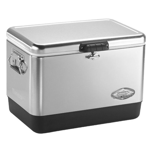 Picture of Coleman 54 Qrt Steel Belted Cooler Stainless Steel 6155B707
