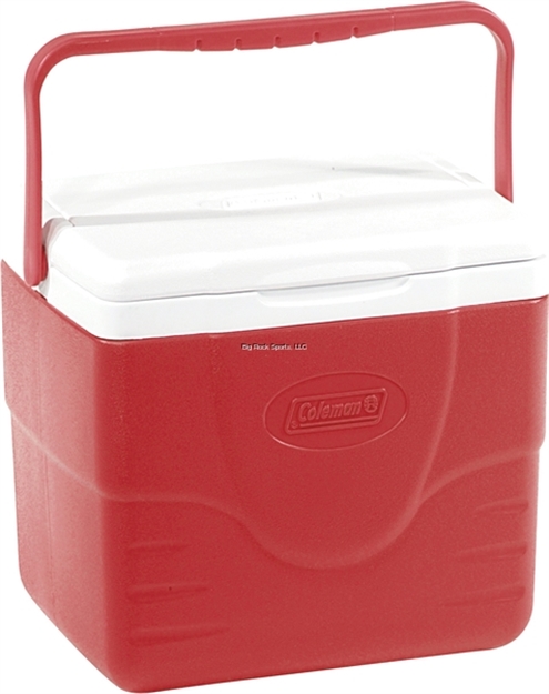 Picture of Coleman 9 Qt. Excursion Personal Cooler, Red, 9 Cans