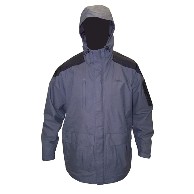 Picture of Coleman Apparel Chilko River Mens Parka Grey 3Xl