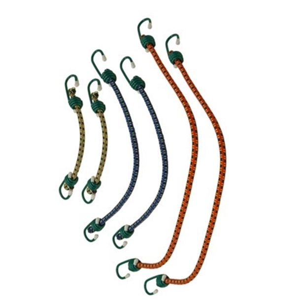 Picture of Coleman Assorted Stretch Cords Yellow/Blue/Red 2000016374