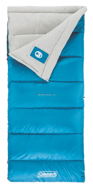 Picture of Coleman Autumn Glen 30 Degree Sleeping Bag 75"X33" Blue<