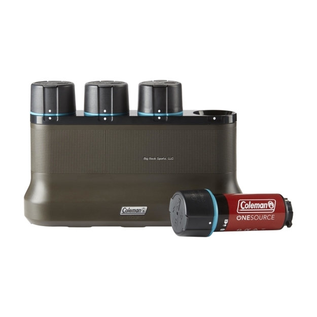 Picture of Coleman Battery Onesource 4Pk + Chrg 4Slot