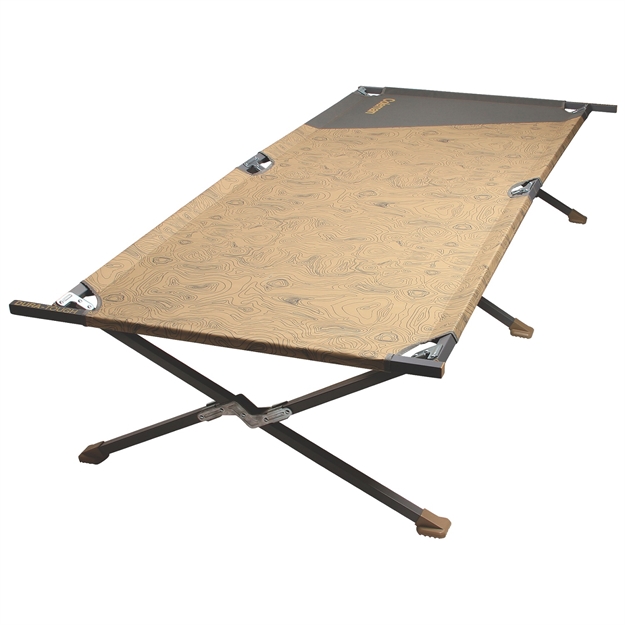 Picture of Coleman Big-N-Tall Cot UP TO 6Ft8in-Tan/Black