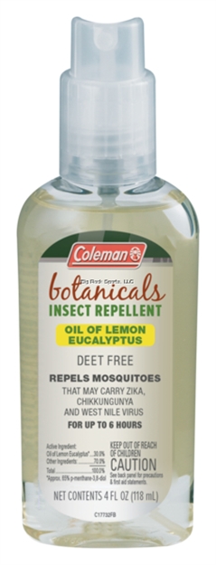 Picture of Coleman Botanicals Lemon Eucalyptus Insect Repellent - 4 Oz. Pump