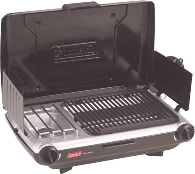 Picture of Coleman Camp Grill/Stove 2 Burner Propane Fits 10" Pan! 2000038245