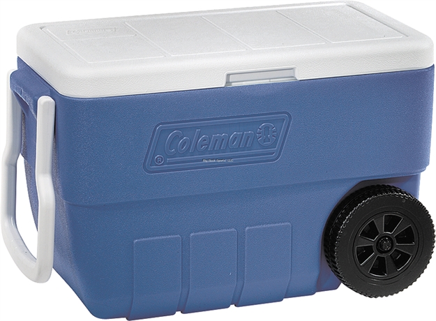 Picture of Coleman Chest Cooler 50Qt Wheeled Blue 5850A718g