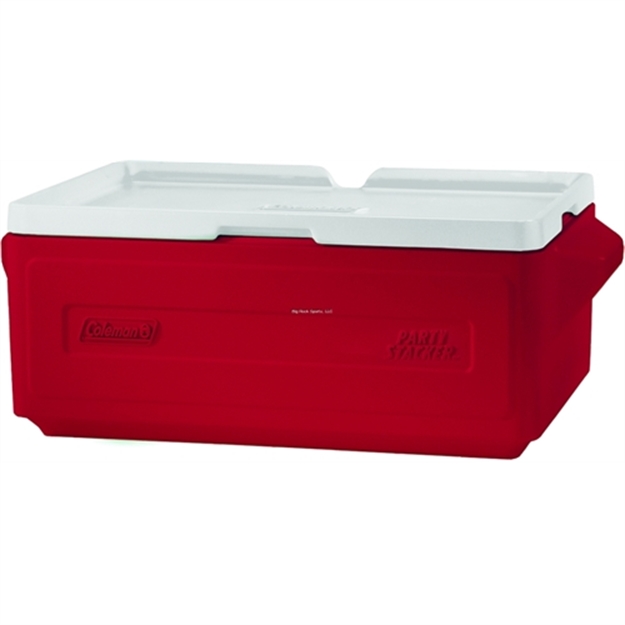 Picture of Coleman Chest Cooler Party Stacker 25Qt Red