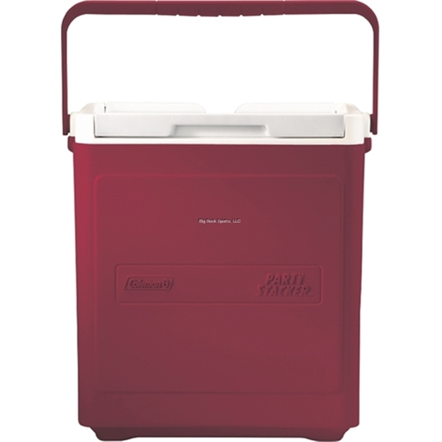 Picture of Coleman 20 Can Party Stacker - (18 Qt.), Red
