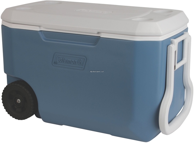 Picture of Coleman Cooler 62Qt Wheeled Blue/ White/White