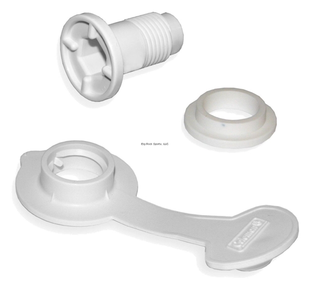 Picture of Coleman Drain Plug Assembly W/Drain Spout & Cap
