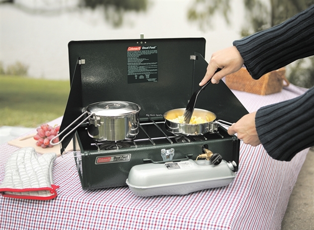 Picture of Coleman Dual Fuel Stove 2-Burner
