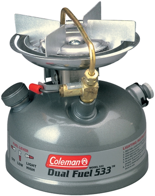 Picture of Coleman Guide Series Compact Dual Fuel Stove W/Funnel 3000003654 076501212150