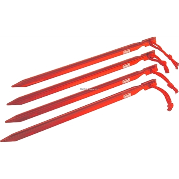Picture of Coleman 9" Heavy Duty Aluminum Tent Stakes 4 Stakes Per Pack