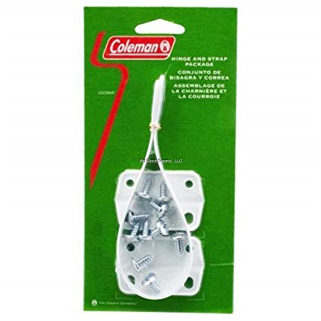 Picture of Coleman Hinge & Strap Assembly-White
