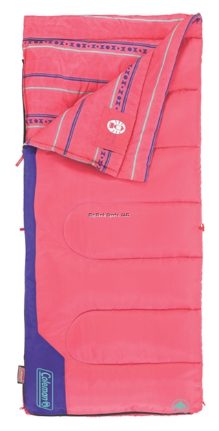 Picture of Coleman Kids Sleeping Bag Rectangular 50, Pink