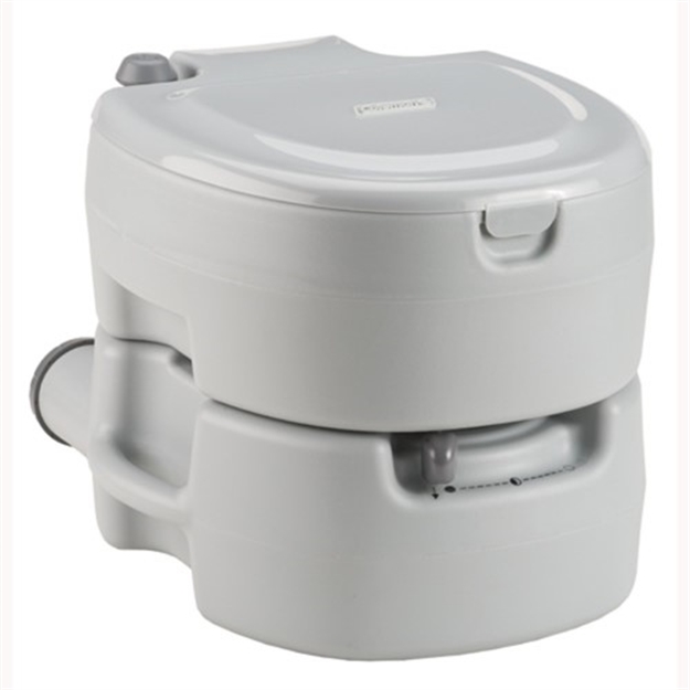 Picture of Coleman Large Portable Flush Toilet Grey 2000016503