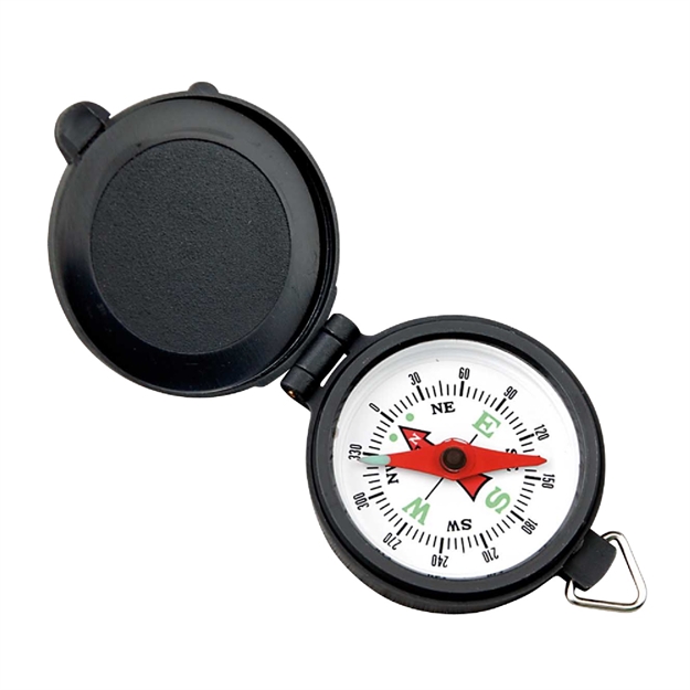Picture of Coleman Pocket Compass With Plastic Case Blk/Wht 2000016512