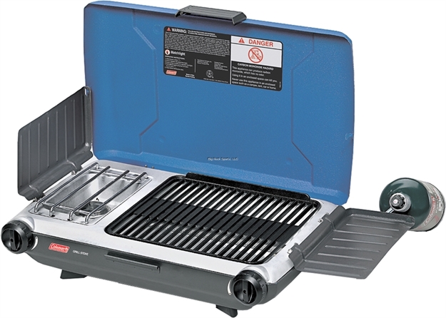 Picture of Coleman Propane Grill Stove H/T 2-Burner Perfectflow