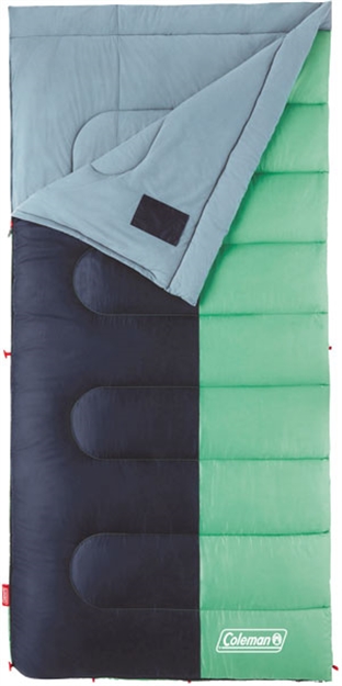 Picture of Coleman Sleeping Bag Biscayne 40 Degree Big & Tall Mint/Navy