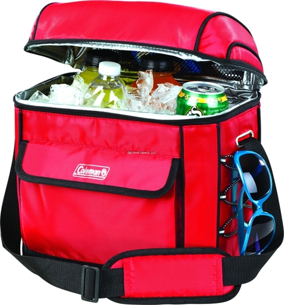 Picture of Coleman Soft Cooler 16Can W/Removable Hard Liner Red