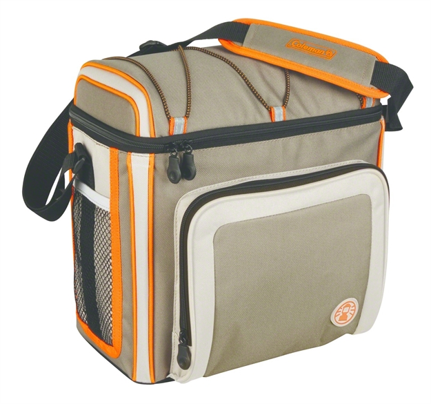 Picture of Coleman Soft Cooler 30Can W/Removable Hard Liner Tan/Org