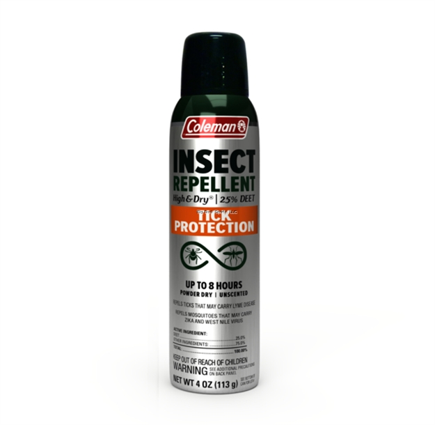 Picture of Coleman Tick Protection 25% High & Dry Deet Insect Repellent - 4Oz Aerosol