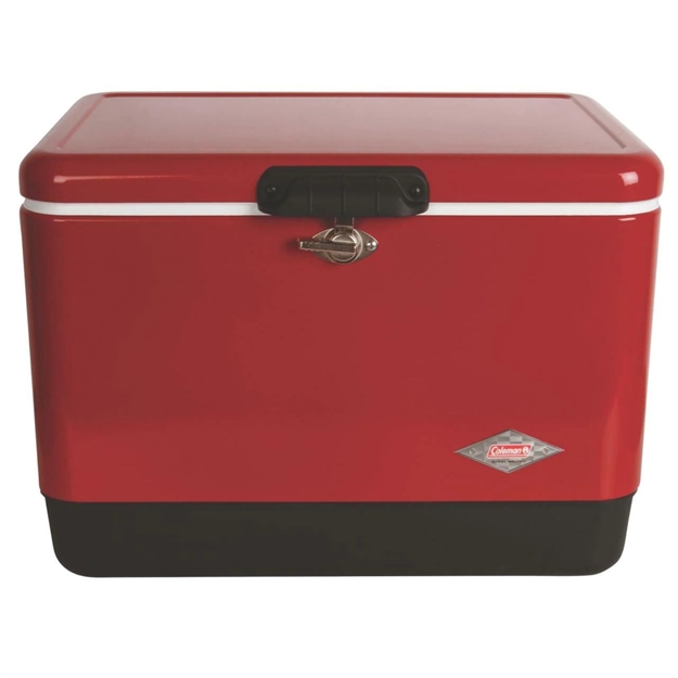 Picture of Coleman Vintage 54-Quart Steel Belted Cooler Red 2000029928 076501344011