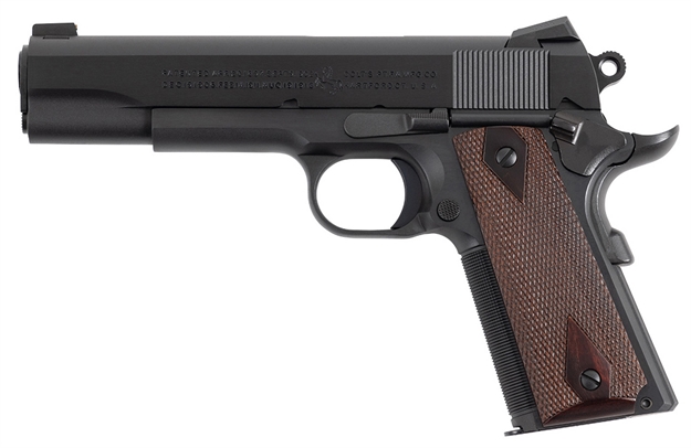 Picture of  Colt Mfg O1911se-A1 Government Limited Edition 45 Acp 7+1 5" Blued National Match Barrel, Blued Steel Serrated Slide, Blued Carbon Steel Frame W/Beavertail, Rosewood Checkered Grip, Ambidextrous 098289113207