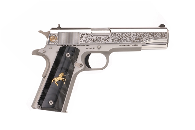 Picture of Colt 1911 .38 Super 5" Day OF The Dead Ss/Bld/Pearl (Talo) O1911C-SS38-DOD 098289112309