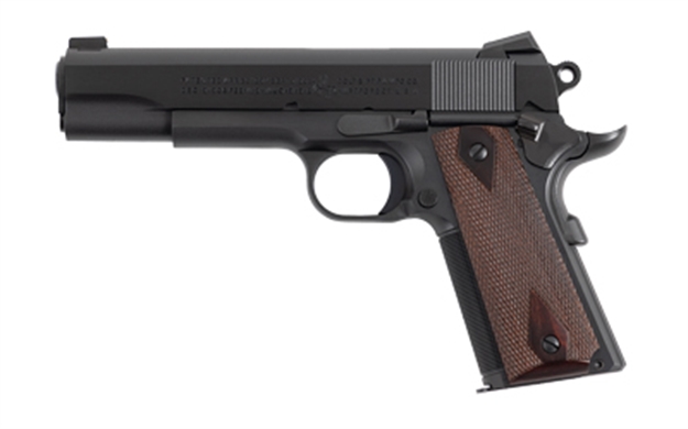 Picture of  Colt Mfg O1911se-A1 Government Limited Edition 45 Acp 7+1 5" Blued National Match Barrel, Blued Steel Serrated Slide, Blued Carbon Steel Frame W/Beavertail, Rosewood Checkered Grip, Ambidextrous