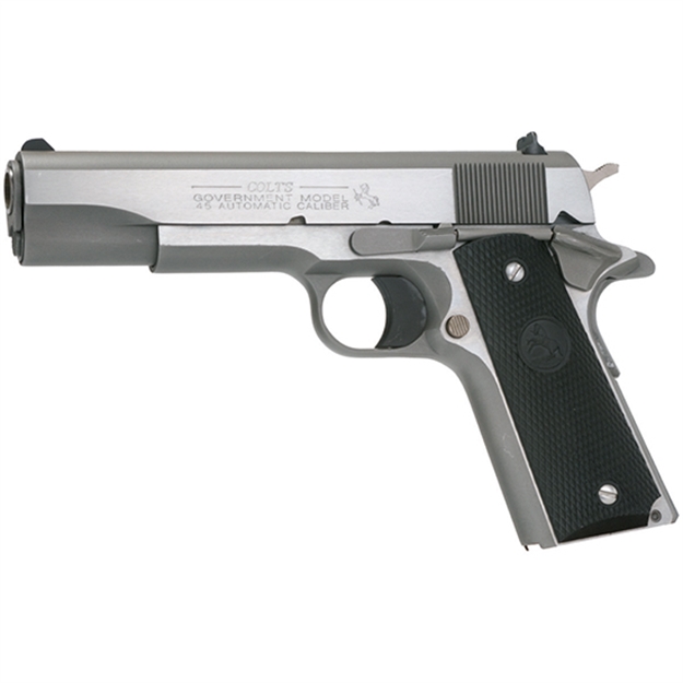 Picture of Colt 1911 Govt 45Acp SS 5 Rubber And G10 Grips