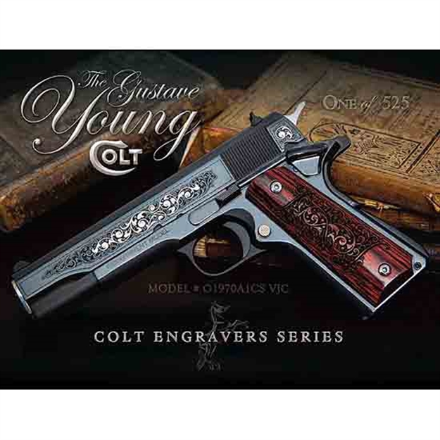 Picture of Colt 1911 Talo 45Acp Engravers Series Gustave Young #254