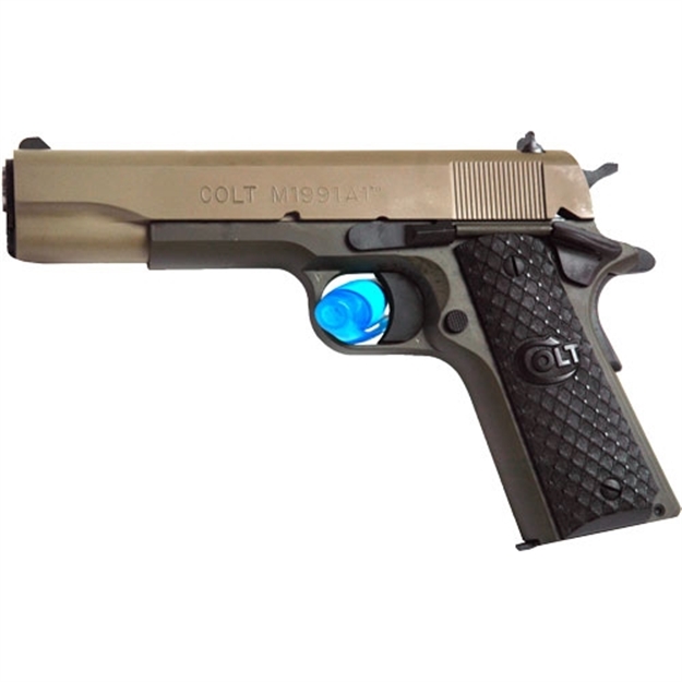 Picture of Colt 1991 45Acp 5" FS 7-Shot Fde Slide Green Frame (Talo)
