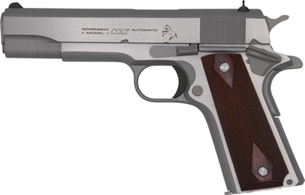 Picture of Colt Government 1911 45Acp 5" 7Rd Stainless Rosewood O1911CSS