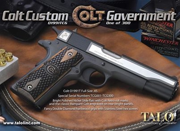Picture of Colt 1991 Custom Gov 45Acp BL 5"  #