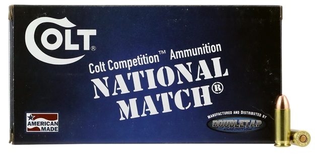 Picture of Colt Ammo 38Su124fmjct Defense  38 Super 124 GR Full Metal Jacket 50 Bx/ 20 CS