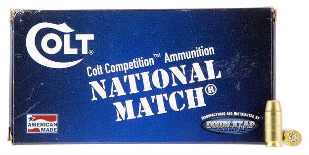 Picture of Colt Ammo 40Sw180fmjct Defense Target  40 Smith & Wesson (S&W) 180 GR Full Metal Jacket 50 Bx/ 20 CS