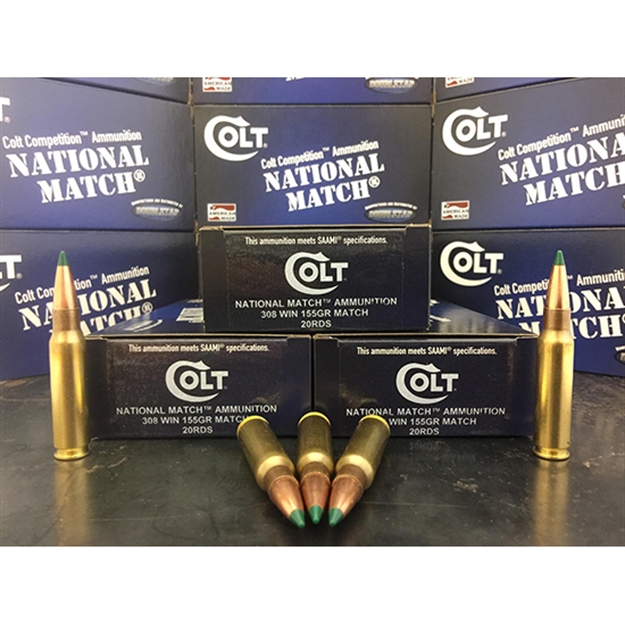 Picture of Doubletap 308 Win Colt Nat Match 155Gr 20/Bx 308W155CT 091037683564