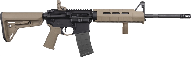 Picture of Colt Mfg Cr6920mpsfde M4 Carbine 5.56X45mm Nato 30+1 16.10", Black Rec, Fde Magpul Furniture, SL Carbine Stock & Grip, Vertical Grip, Mbus Rear Sight CR6920MPS-FDE 098289023698