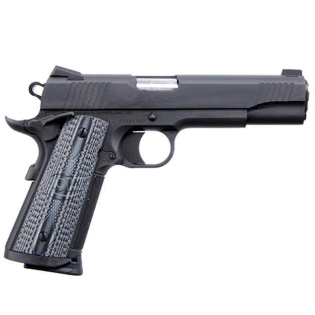 Picture of  Colt Mfg O1080ccu Ccu Government 45 Acp 8+1 5" Stainless National Match Barrel, Matte Black Dlc Serrated Stainless Steel Slide & Frame, Black Scalloped G10 Grip, Ambidextrous