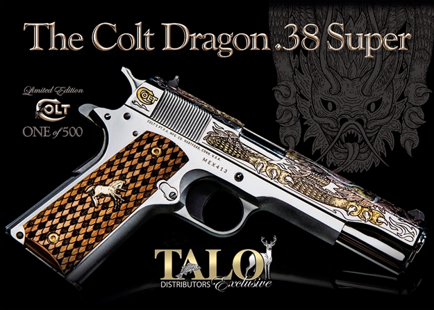 Picture of Colt Colt Dragon 38 Super 5" Engr #